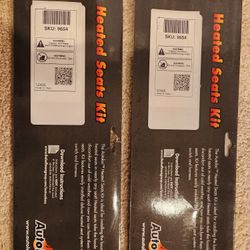 Autoloc Heated Seat Kit with switch & harness, never used (2x available) 
