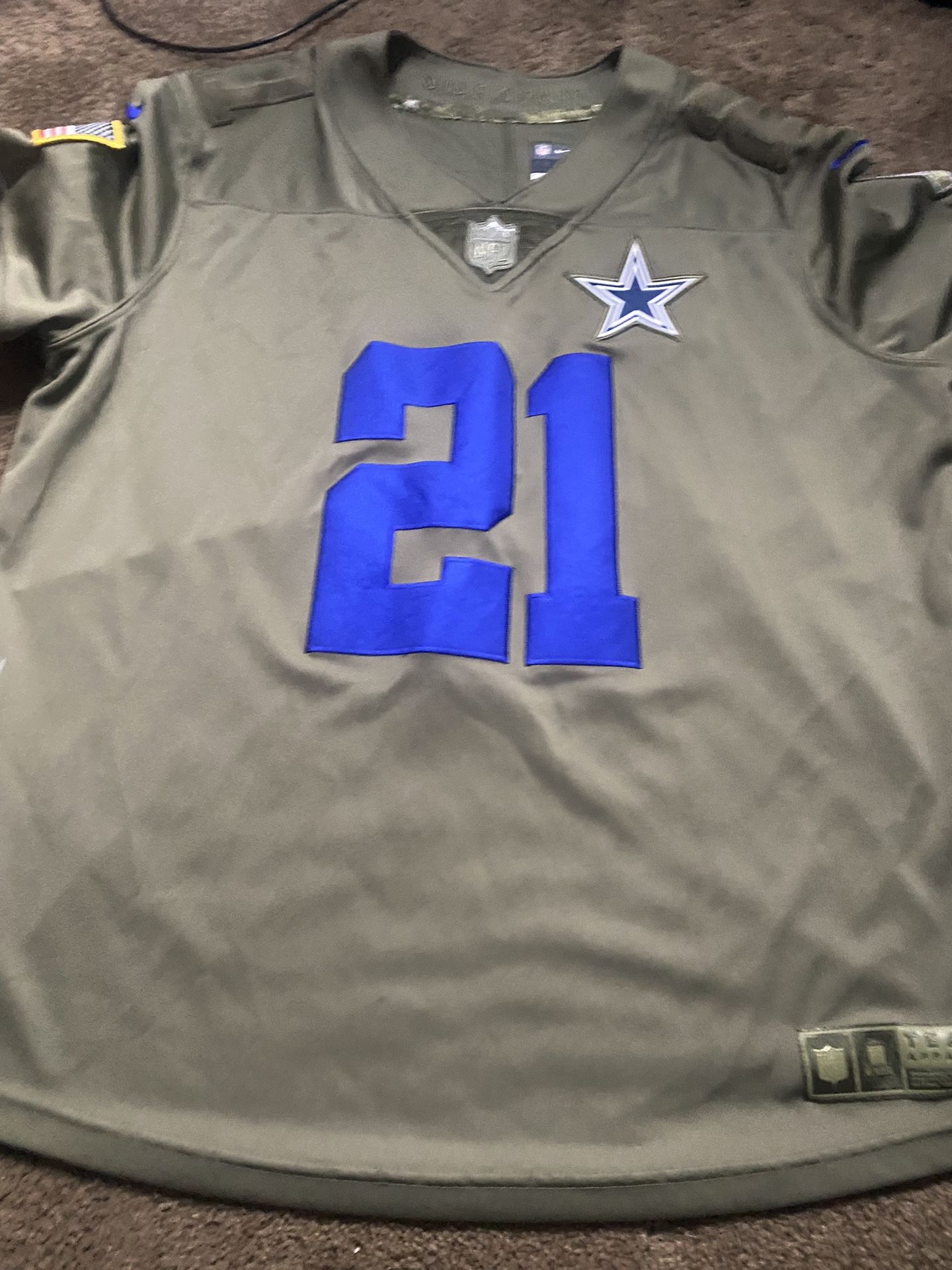Ezekiel Elliott Kids Cowboy Jersey