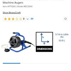 Plumbing Auger