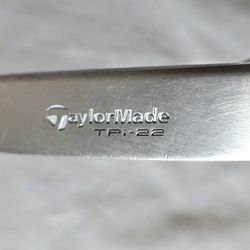 Taylormade TPI-22 35” Blade Putter RH Right Handed Steel Shaft Golf Winn fat grip on club 