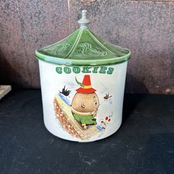Very Rare McCoy Pottery Humpty Dumpty Cookie Jar from the 1970’s.
