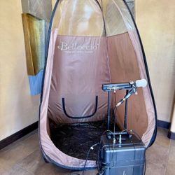  Fantasy Spray Tan Machine w/Tent & 2 Spray Heads 