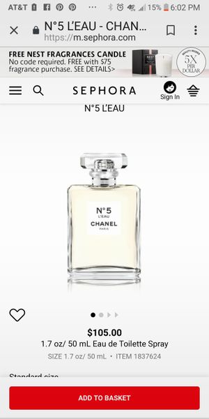 New And Used Chanel Perfume For Sale In Phoenix Az Offerup