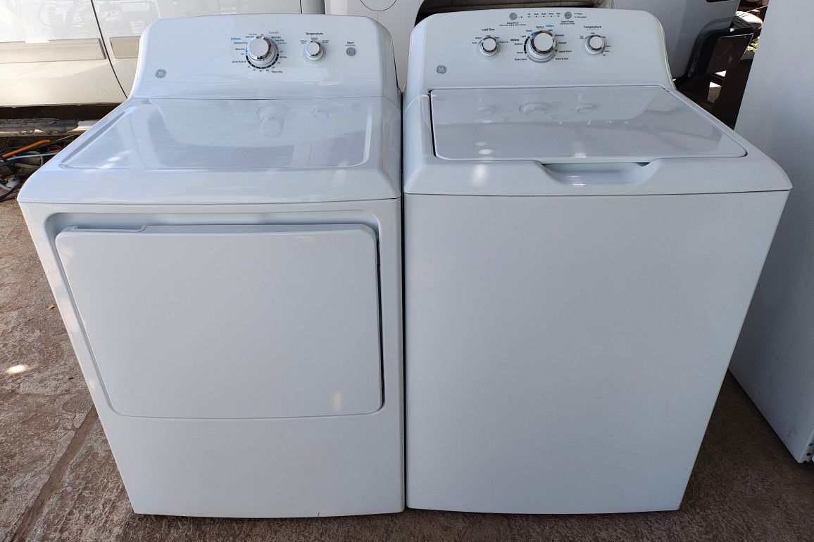 GE Washer And Electric dryer