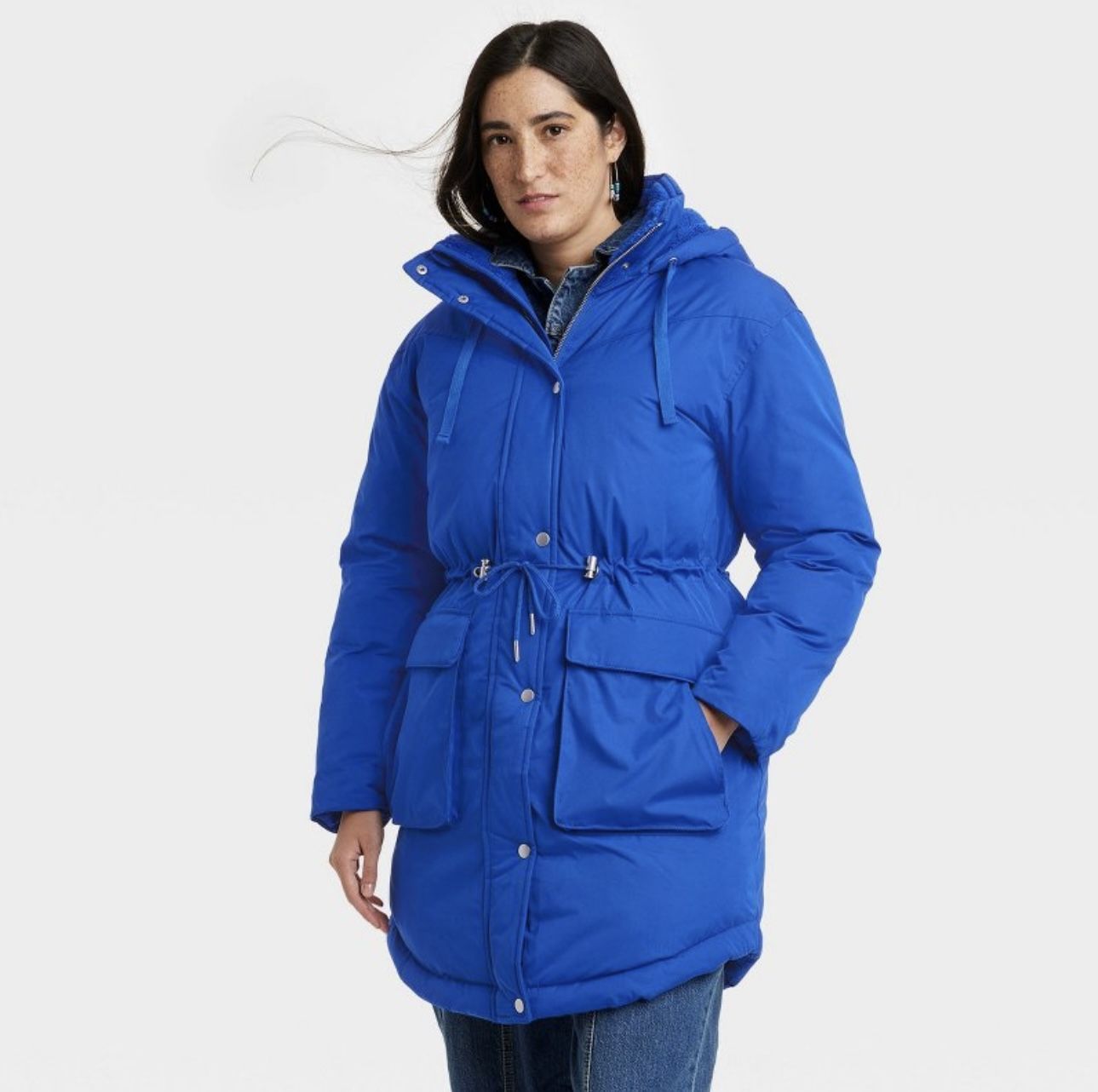 Large Blue Parka 