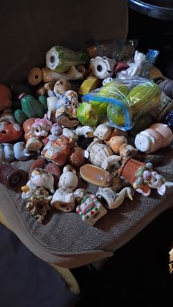 Vintage salt and pepper shaker collection