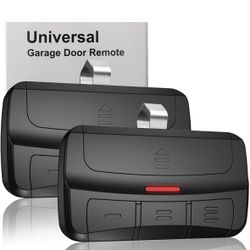 2 Pack Universal Garage Door Opener Remote Compatible, LiftMaster Chamberlain.