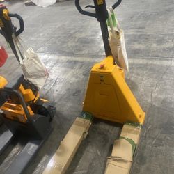 Used Full-Electric Pallet Jack/Li-ion Powered Pallet Truck ONSALE 
