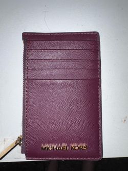 Michael Kors Card Holder Zip Wallet