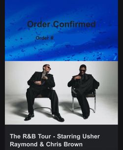Chris brown and usher tickets