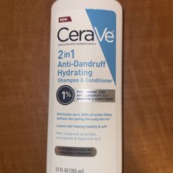 CeraVe 2in1 Anti-Dandruff Shampoo and Conditioner