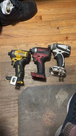Impact Drivers Dewalt Milwaukee, Makita