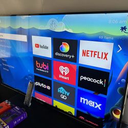 50" Samsungs With Mounts And Streaming Devices