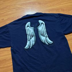 Vintage Y2K Anaheim Angels Wings Tshirt Size XL/L