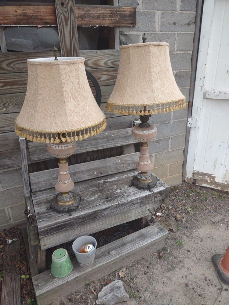 Two Ver Old Lamps