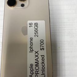 Apple iPhone 16 Pro Max 256 Gb Unlocked 