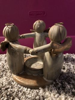 Angel Friends candle Holder