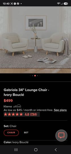 Gabriola lounge chair