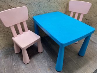 Ikea MAMMUT Children's Picnic Arts & Craft Table - Local Delivery for a Fee - See My Other Items 😃