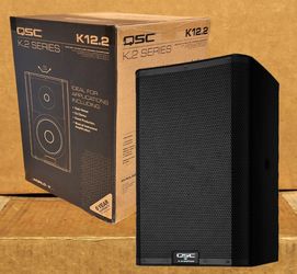QSC K12 Powered Speaker 2000 Watts 12" Active PA System With DSP K12.2 K Series