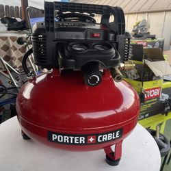 Porter-Cable 6 Gal. 150 PSI Portable Electric Pancake Air Compressor