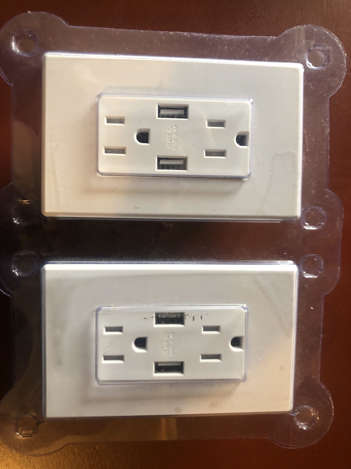 Wall Plugs with USB charger