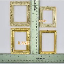 3 Miniature Frames - New