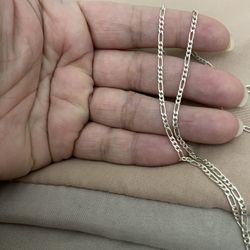 Real 925 Sterling Silver Chain Necklace 