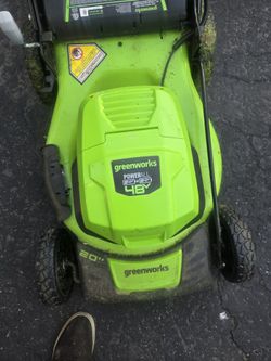 Greenhouse Lawn Mower 48v