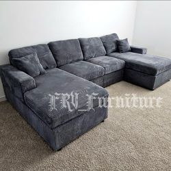 New Dark Gray Sectional