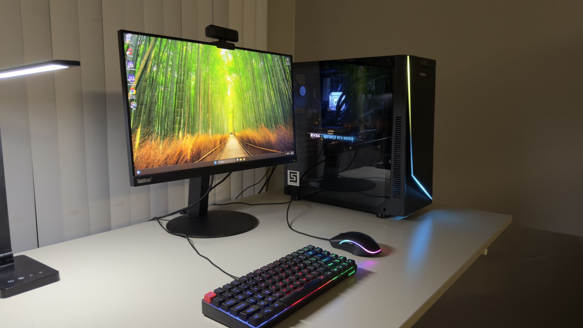 Gaming & Streaming PC Setup - RTX 2070 Super + AIO + Monitor + Accessories