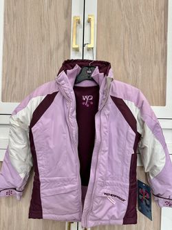 Girls 3 In 1 Puffer Jacket 