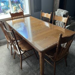 Oak Kitchen Table