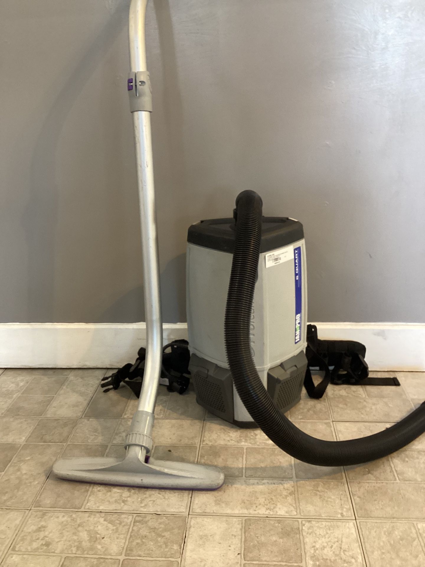 Pro Team Jan Pro 6 Quart Pro Level Filtration W/Hepa Vacuum