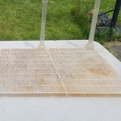 68×16" Undergravel Filter, 6 Interlocking Plates with 2 Ports Each, 2 Activated Carbon Cartridges, 4 Tubes with Extensions