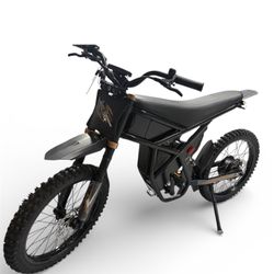 Riding Times GT73 Pro Ebike for Adults, 50MPH 60V 3000W / Eectric Dirt Bike, 36.4AH Dual Battery Dirtbike Up to 85 Miles, 25" Motorcycle Tir