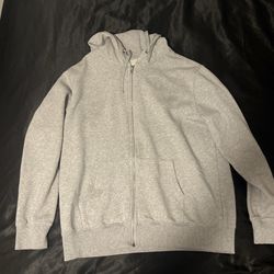 Goodfellow  Grey Zip Up Jacket-Size XL