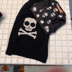 Dog sweater & Harness XS 