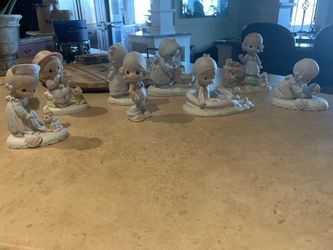 Precious  Moments Figurnes  (8 Quantity) excellent condition! Will Sell Separately  See Description Fir Pricing 