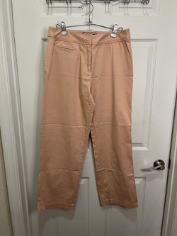 NWOT Caribbean Joe Peach Pants 14