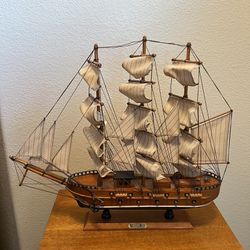 Mayflower Ship Decor 20x17 3/4