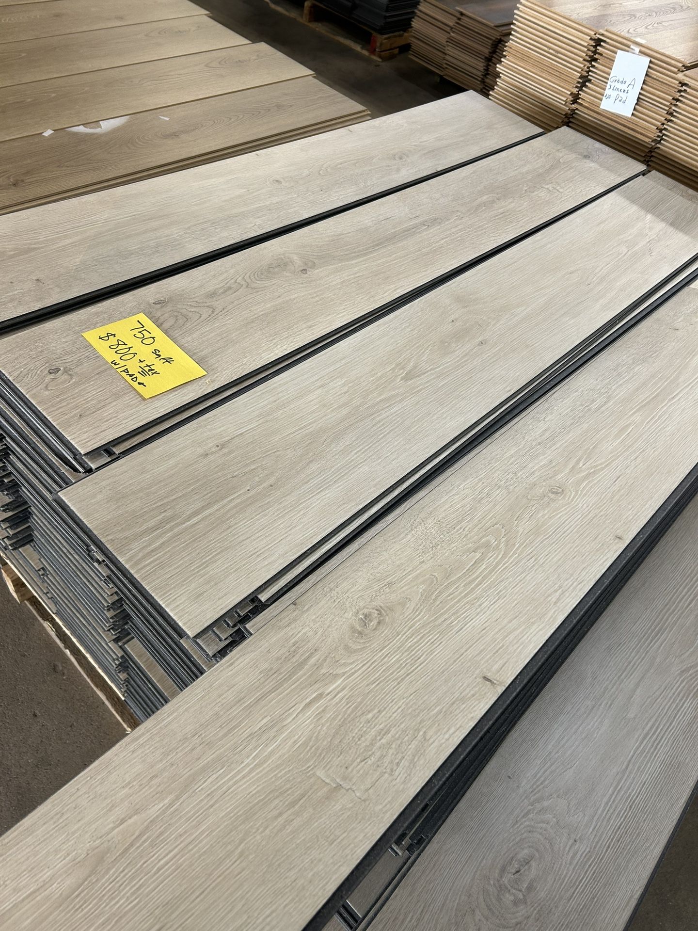 750 Square Feet Of Laminate Flooring