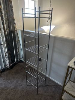 Bathroom storage rack