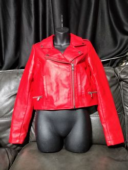 Red leather southside serpents deals jacket