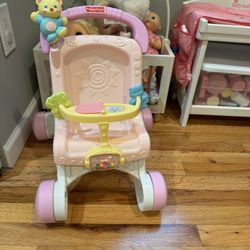 Fisher Price Walker : Baby Doll Stroller 