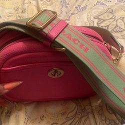 Coach Pink Summer Purse