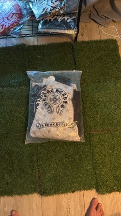 Chrome Hearts Black and white zip up