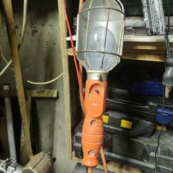 Drop Light With Outlet 
