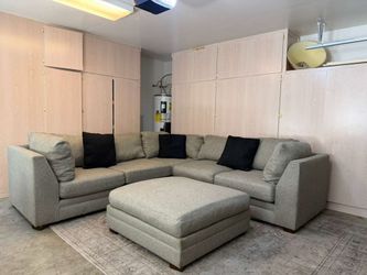 Gray Carolina custom sectional- free delivery