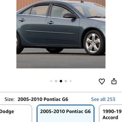Window Visors Rain Guards